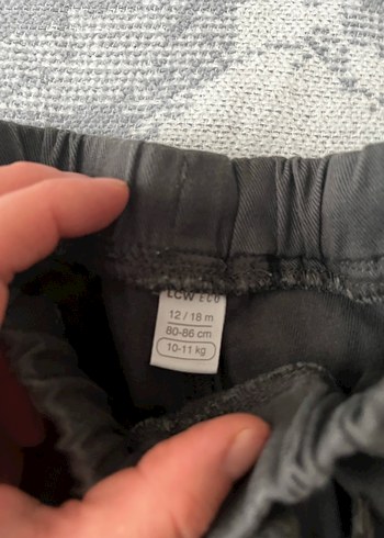 Gri Erkek Çocuk Bol Kesim Denim Pantolon - Görsel 2