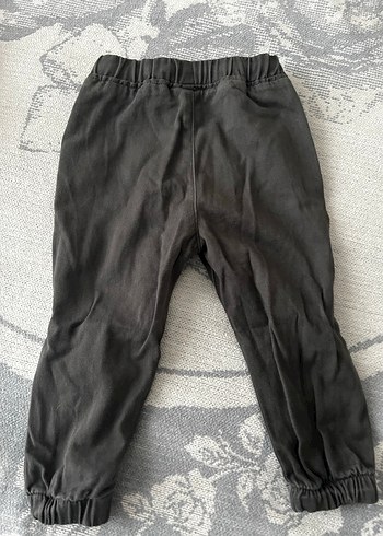 Gri Erkek Çocuk Bol Kesim Denim Pantolon - Görsel 4