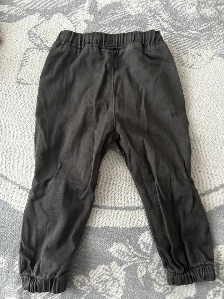 Gri Erkek Çocuk Bol Kesim Denim Pantolon - Görsel 4