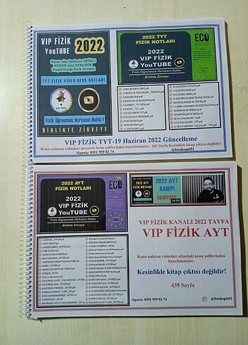 Vip Fizik TYT AYT Senin Biyolojin