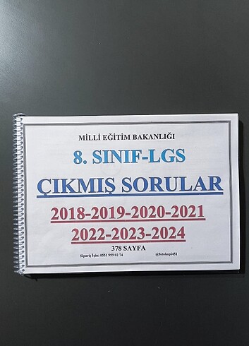  Beden Fen matematik Örnek Sorular LGS Çıkmış sorular