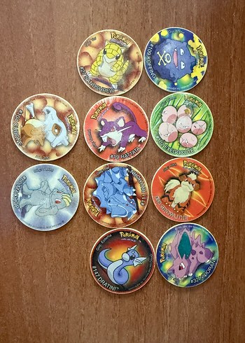 Orijinal Pokemon Tasoları