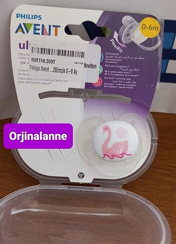 Philips avent emzik ultra soft 0-6 KUTUSUZ
