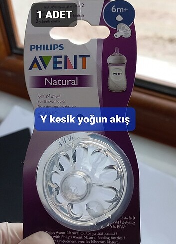 Philips Avent ultra air emzik 18+ ve askı KUTUSUZ