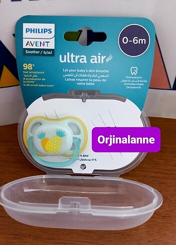 Avent emzik ultra air 0-6 kutulu