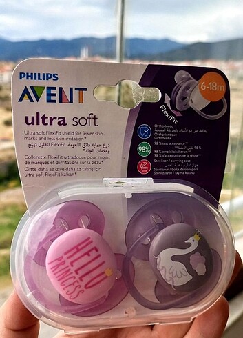 Avent emzik ultra soft 6-18 ay 2li 