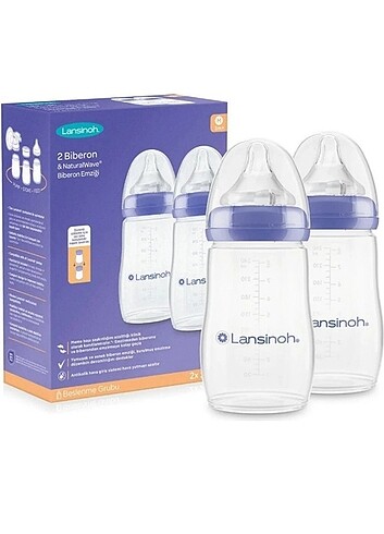 Lansinoh biberon 240ml pp 2adrt