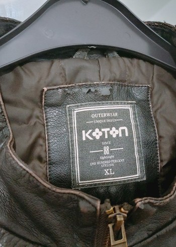 erkek Siyah Deri Ceket - Görsel 3