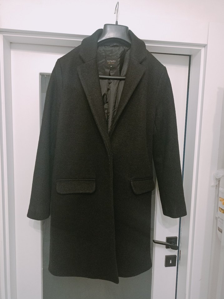 defacto Düz Kesim Kaban - Görsel 2