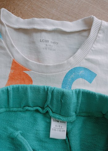 Erkek Bebek Turkuaz Kısa Kollu Takım - Görsel 3