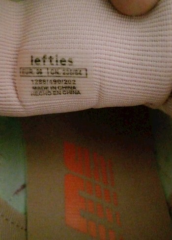 Renkli Pastel Kadın Spor Ayakkabı - Görsel 3