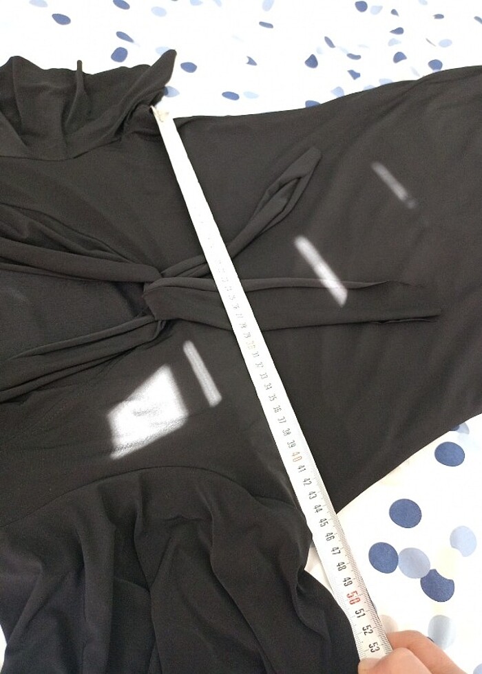 Siyah şık elbise - Görsel 3