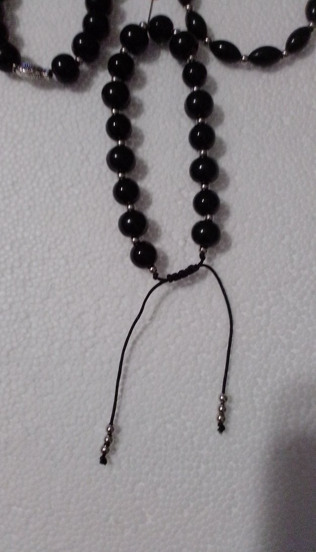 Siyah Gotik bayan bileklik 3 lu - Görsel 3