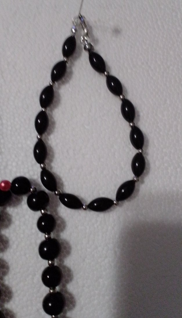 Siyah Gotik bayan bileklik 3 lu - Görsel 4