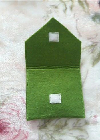 keçe bozuk para cüzdanları sıfır ürün - Görsel 13