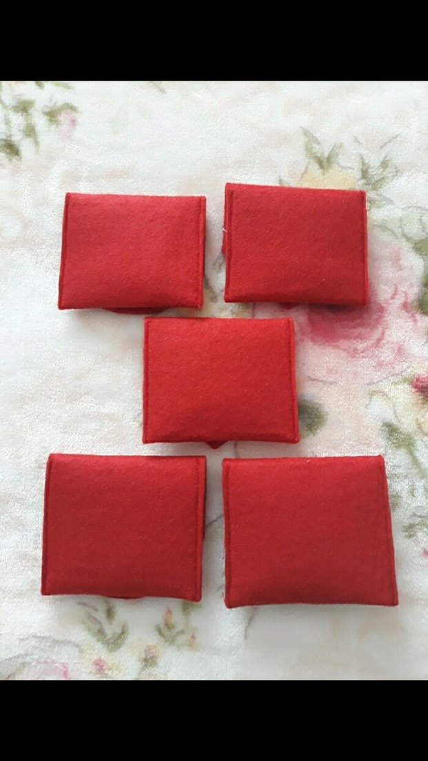 keçe bozuk para cüzdanları sıfır ürün - Görsel 3