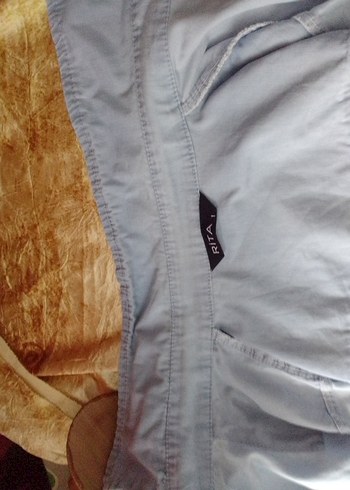 Mavi Uzun Kollu Denim Kadın Gömlek - Görsel 7