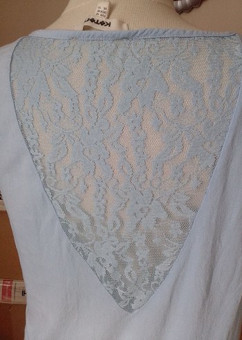 mavi Kolsuz Basic Kadın Atlet - Görsel 9