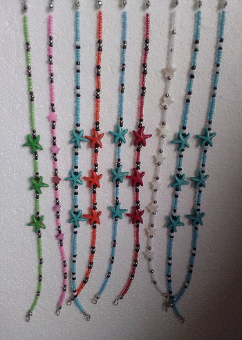 Renkli Boncuklu bayan Halhalı - Görsel 2