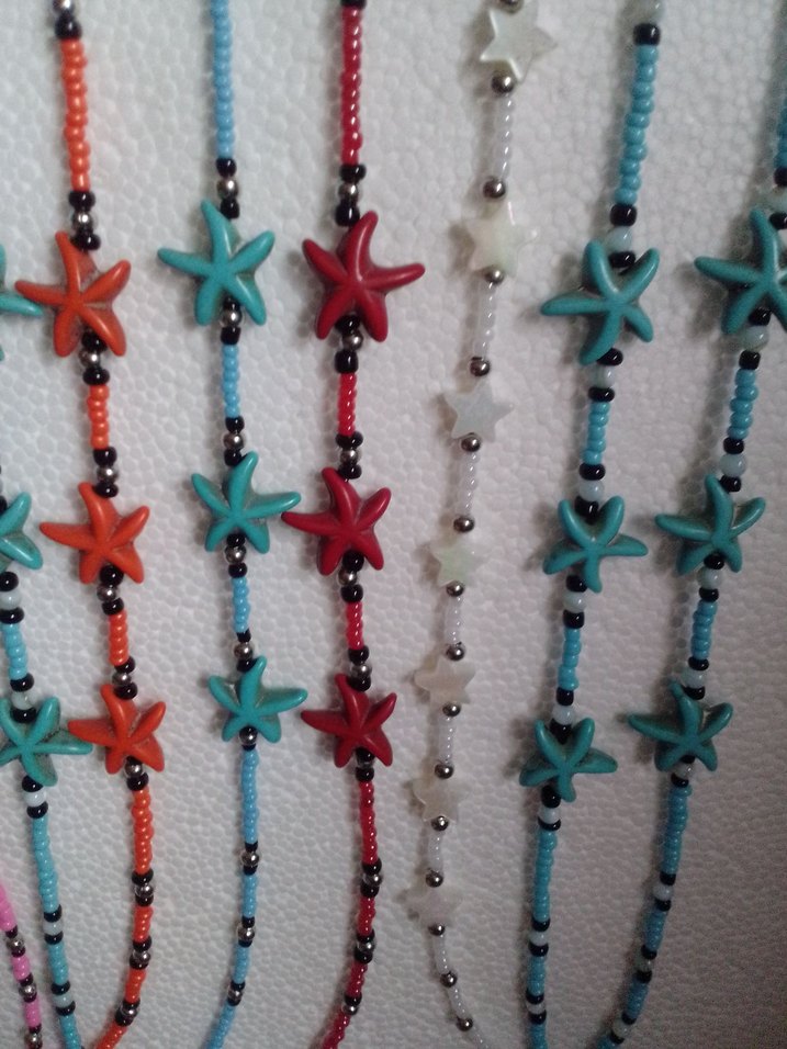 Renkli Boncuklu bayan Halhalı - Görsel 3