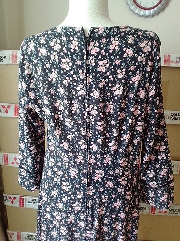 H&M tril kloş elbise - Görsel 8