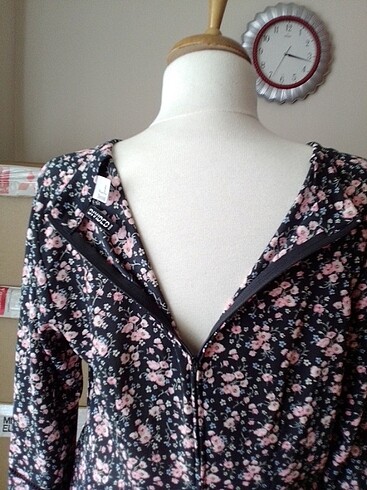 H&M tril kloş elbise - Görsel 10