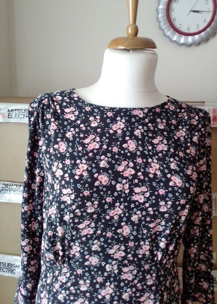 H&M tril kloş elbise - Görsel 2