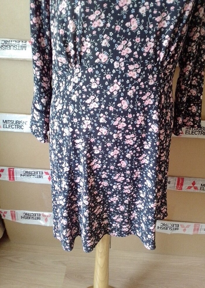 H&M tril kloş elbise - Görsel 3