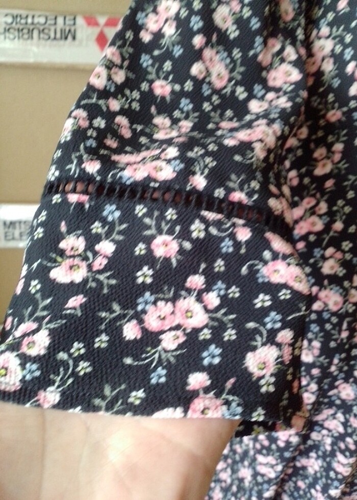 H&M tril kloş elbise - Görsel 4