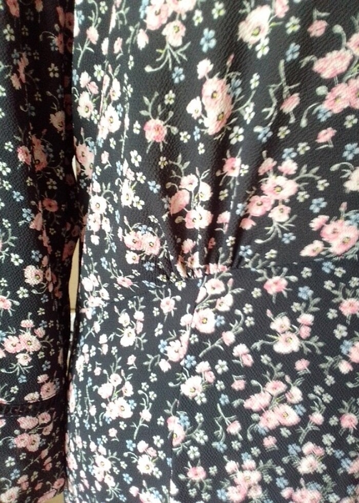 H&M tril kloş elbise - Görsel 5