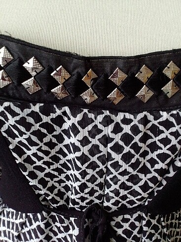 Morgan şifon elbise - Görsel 5