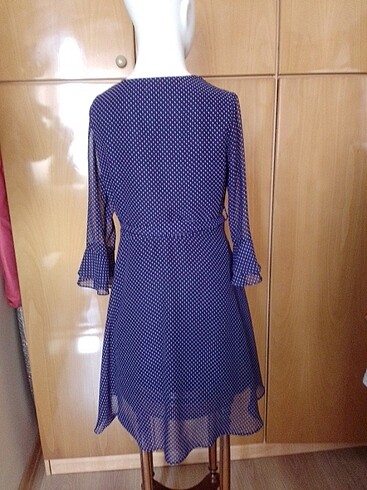 İroni şifon elbise - Görsel 5