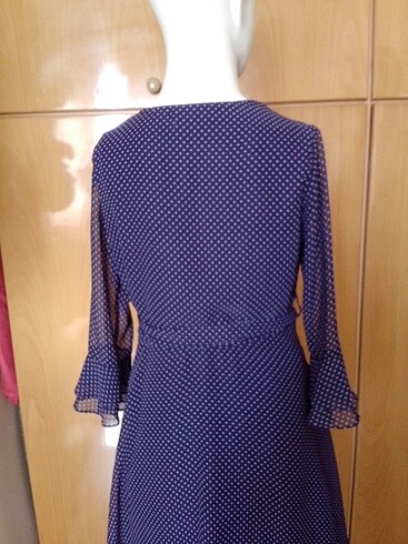 İroni şifon elbise - Görsel 6