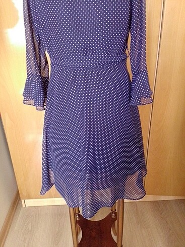 İroni şifon elbise - Görsel 7