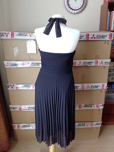 Şifon boyundan askili - Görsel 6