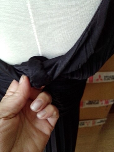 Şifon boyundan askili - Görsel 8