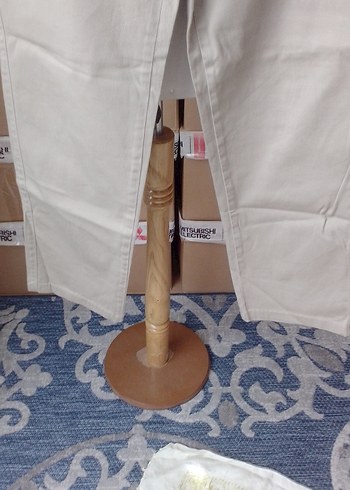 l Beden kamuflaj açık yeşil Kadın Kumaş Pantolon Normal Boy