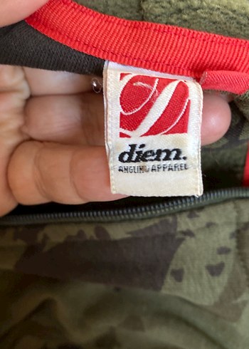 l Beden Kamuflaj Desenli Kapüşonlu Fermuarlı Erkek Sweatshirt