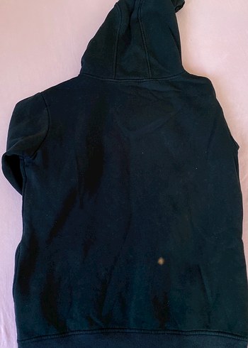 Diğer Erkek Siyah Yüksek Yakalı Sweatshirt