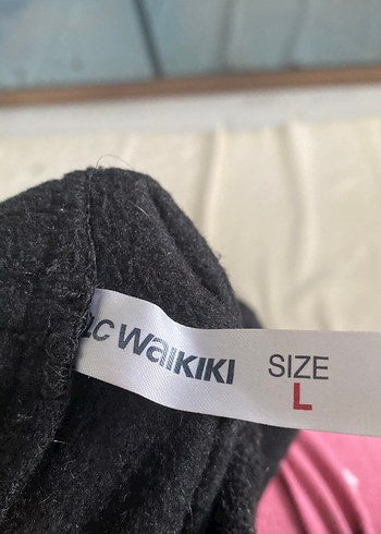 Erkek Gri Çizgili polar Pijama Takımı - Görsel 2
