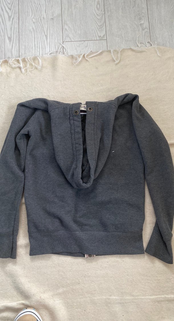 Kapüşonlu Gri Erkek Sweatshirt - Görsel 2