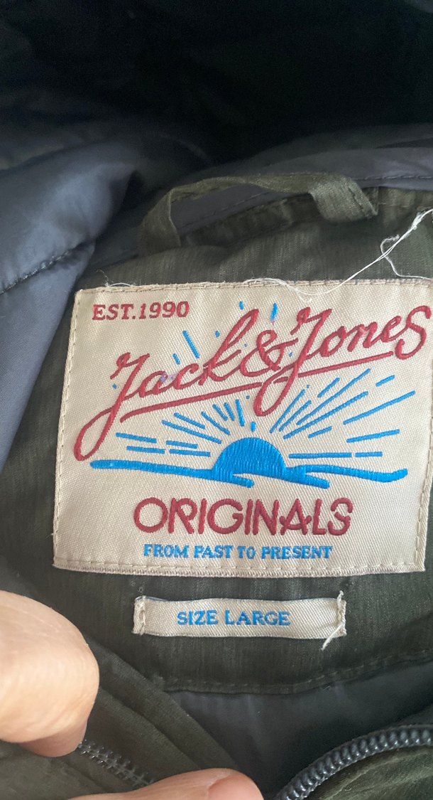 Haki Fermuarlı Kapüşonlu Erkek Mont - Görsel 3