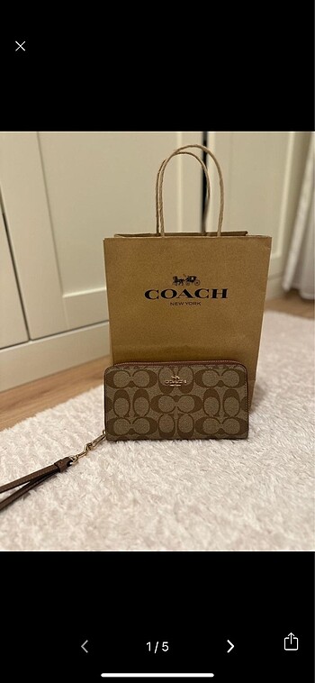 Coach Cüzdan