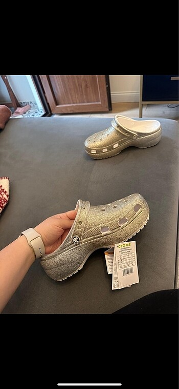 Crocs Crocs Classic platform ombre glitter clog
