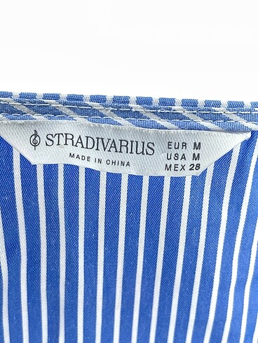 m Beden mavi Renk Stradivarius Bluz %70 İndirimli.