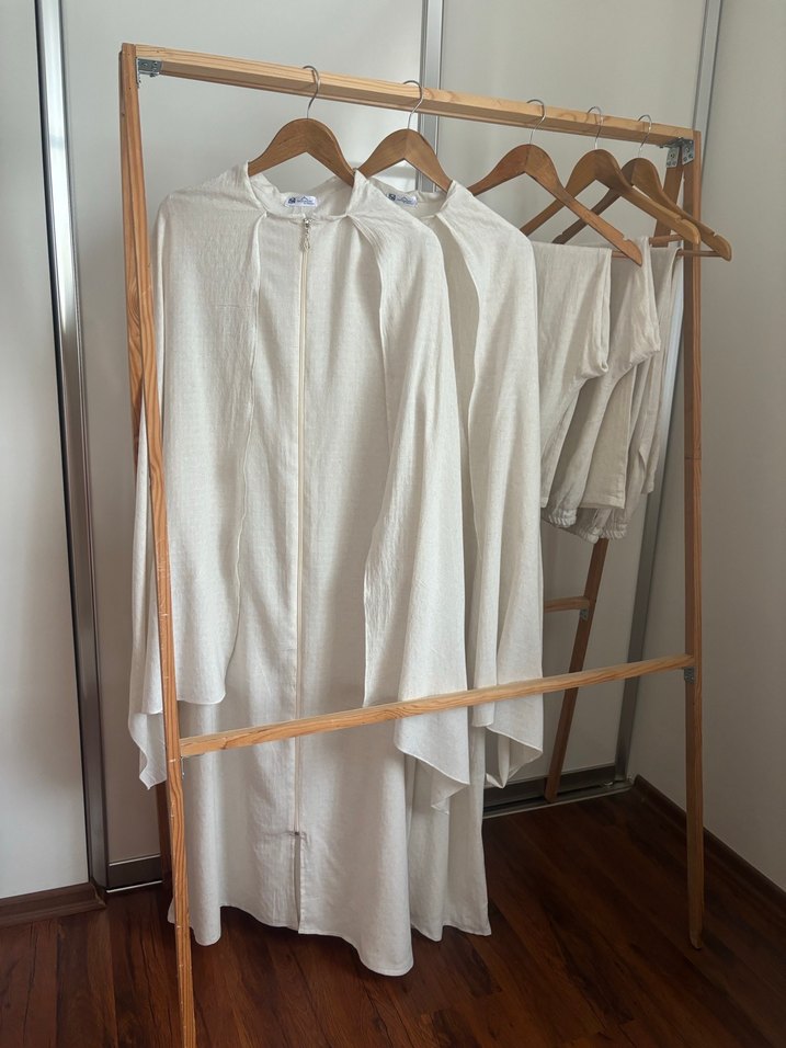 Umre için pamuklu ferace - Görsel 4