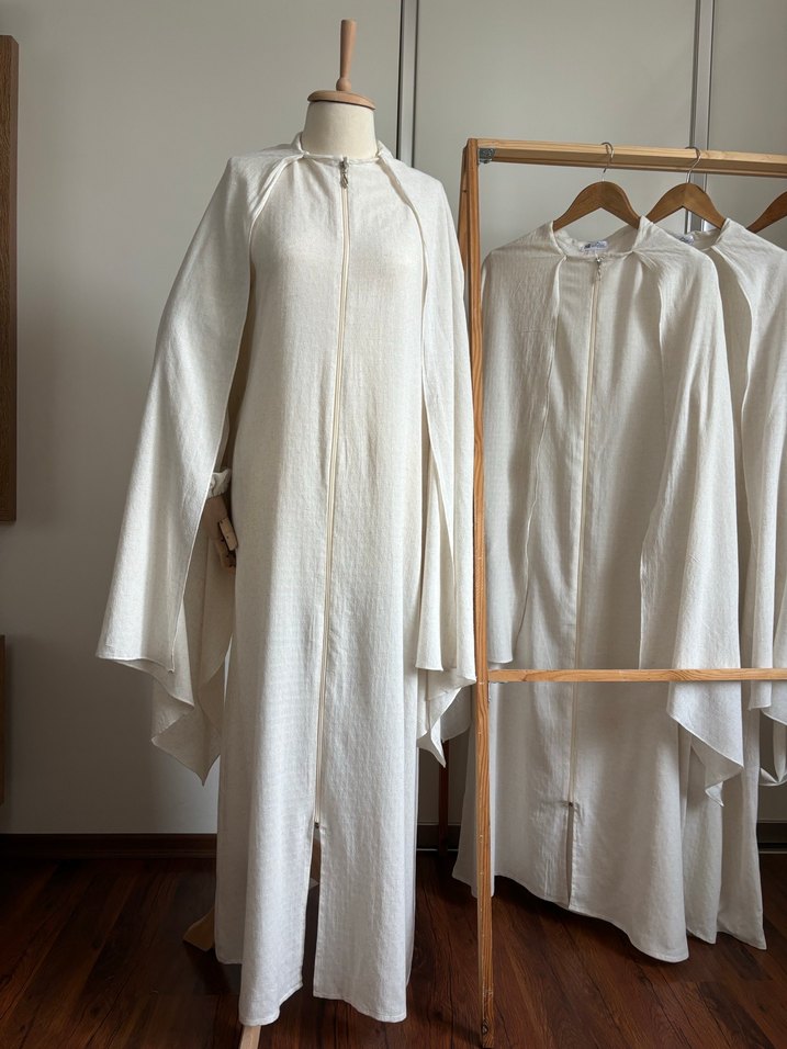 Umre için pamuklu ferace - Görsel 2