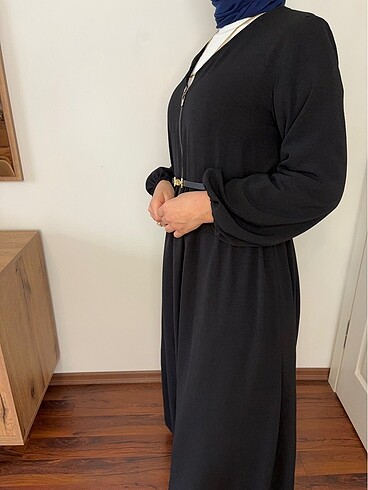 Fermuarlı ferace - Görsel 4