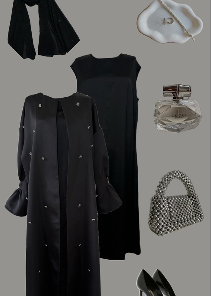 Abaya takım - Görsel 2