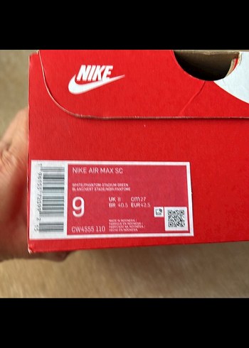 Beyaz Yeşil Nike  Spor Ayakkabı - Görsel 6